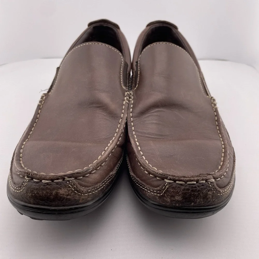 Cole Haan Men's Loafers Tucker Venetian Brown Leather C04059 Size 9 M‎ Slip On